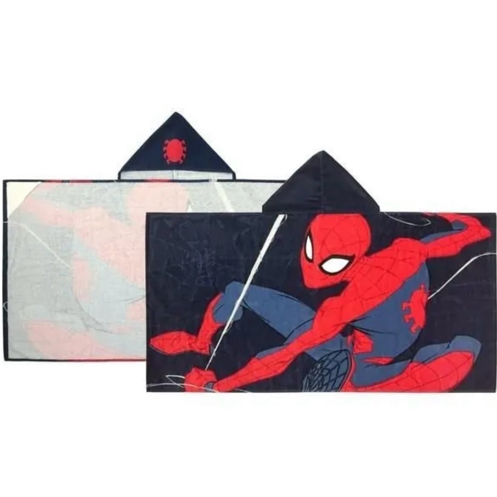 Spider-Man Kids Hooded Towel